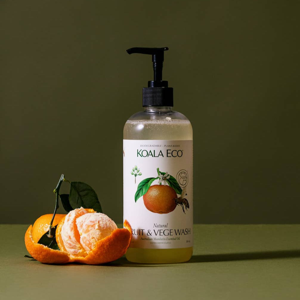 Natural Fruit and Vege Wash Mandarin, 16 oz