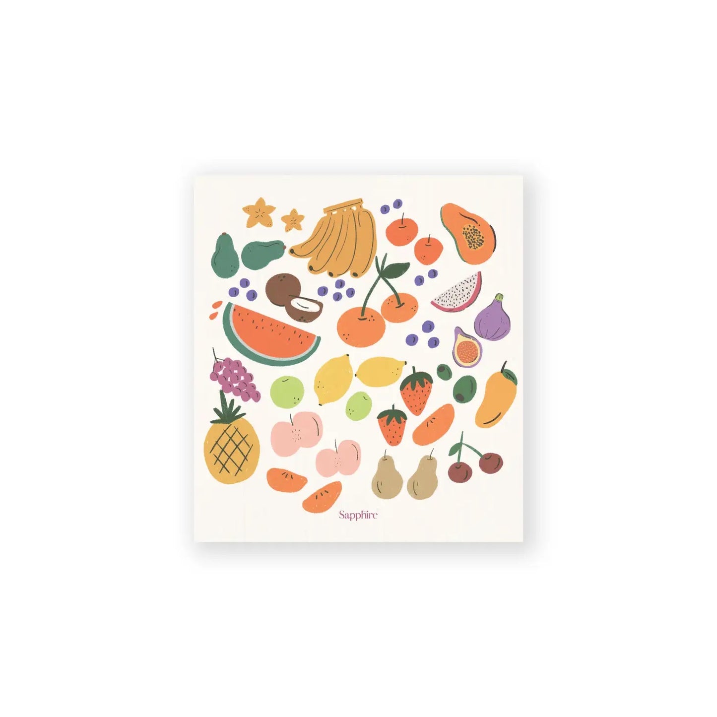 Swedish Dish Cloth // Fruity