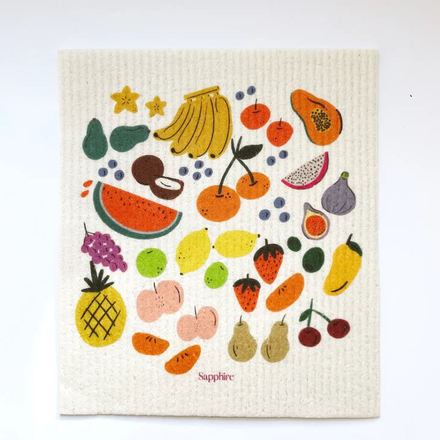 Swedish Dish Cloth // Fruity