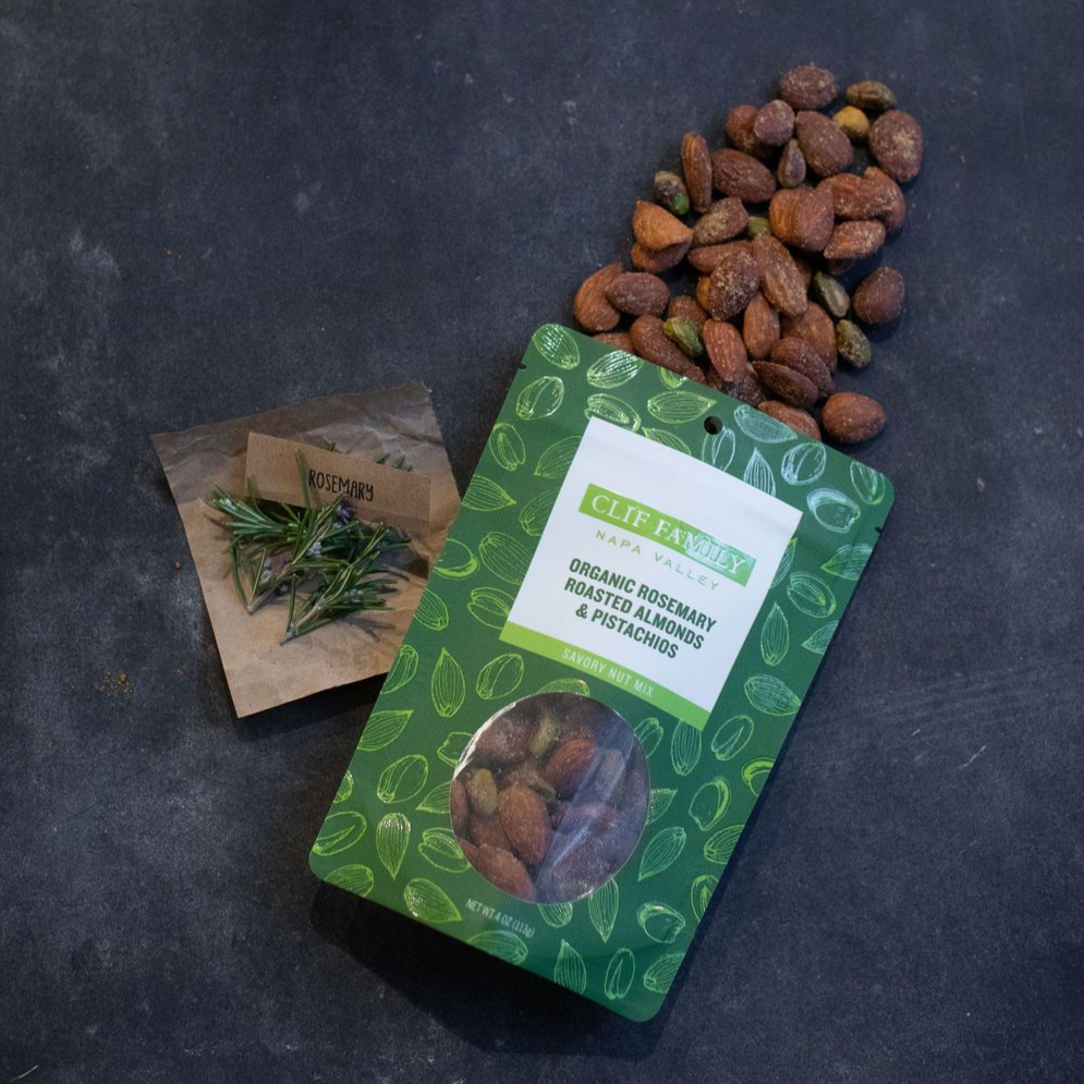 Organic Rosemary Almonds & Pistachios