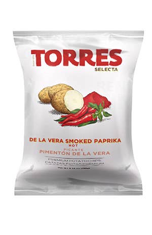 Torres Gourmet Potato Chips with Hot Paprika (150g)