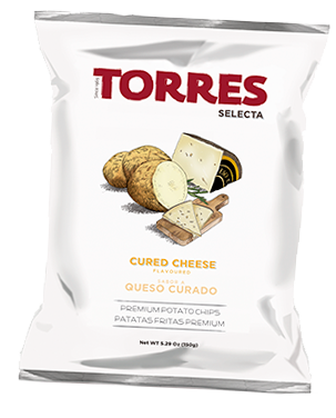 TORRES | Cured Cheese Potato Chips | SMALL