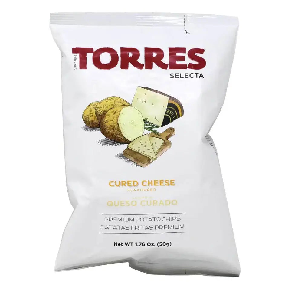 TORRES | Cured Cheese Potato Chips | SMALL