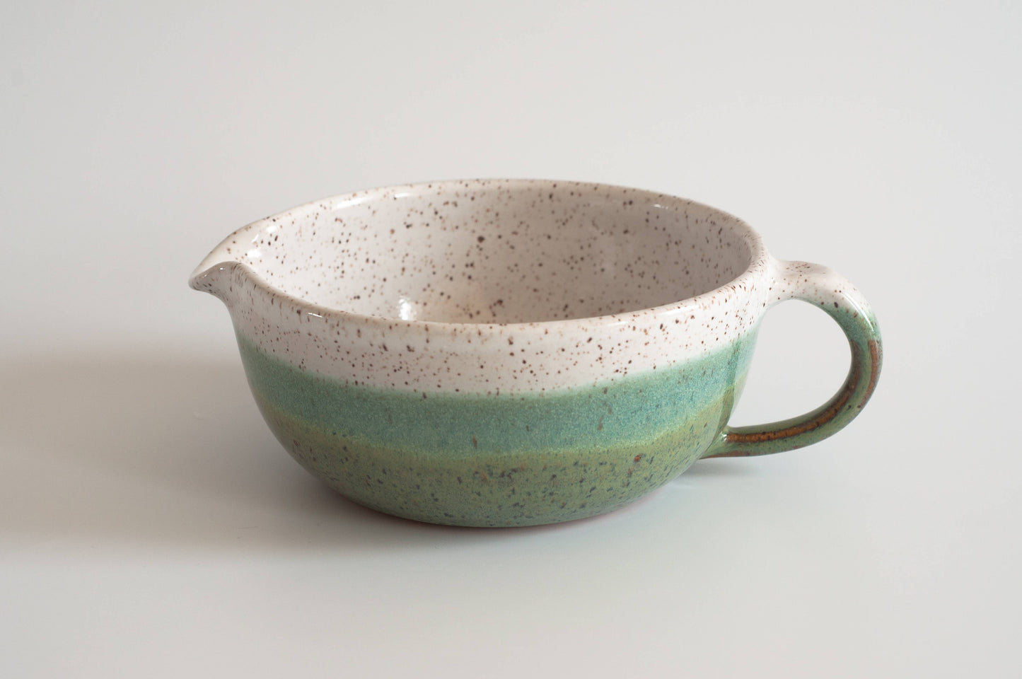 Salad Dressing Bowl: Light Blue