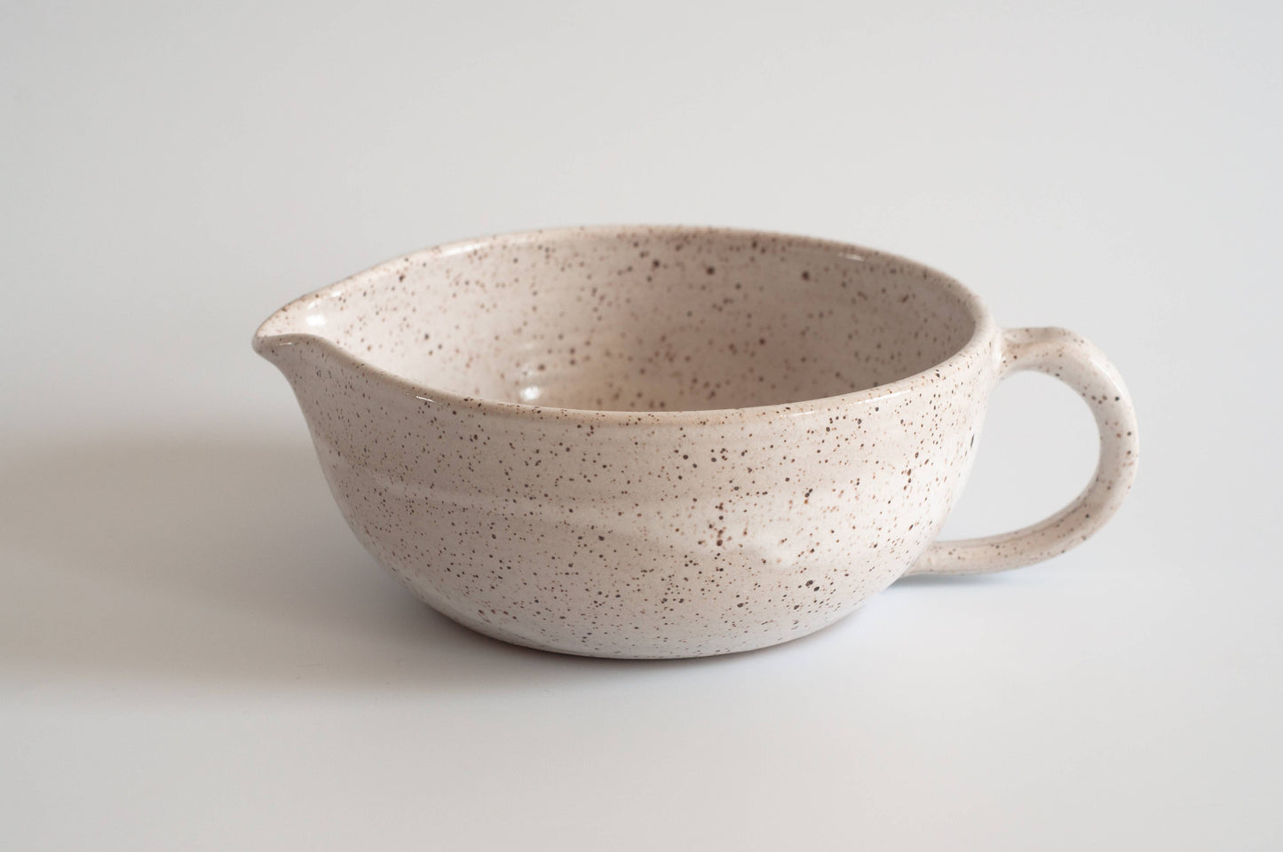 Salad Dressing Bowl: Light Blue