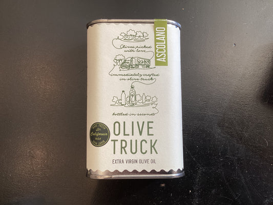 Olive Truck // Ascolano // 250 ml tin