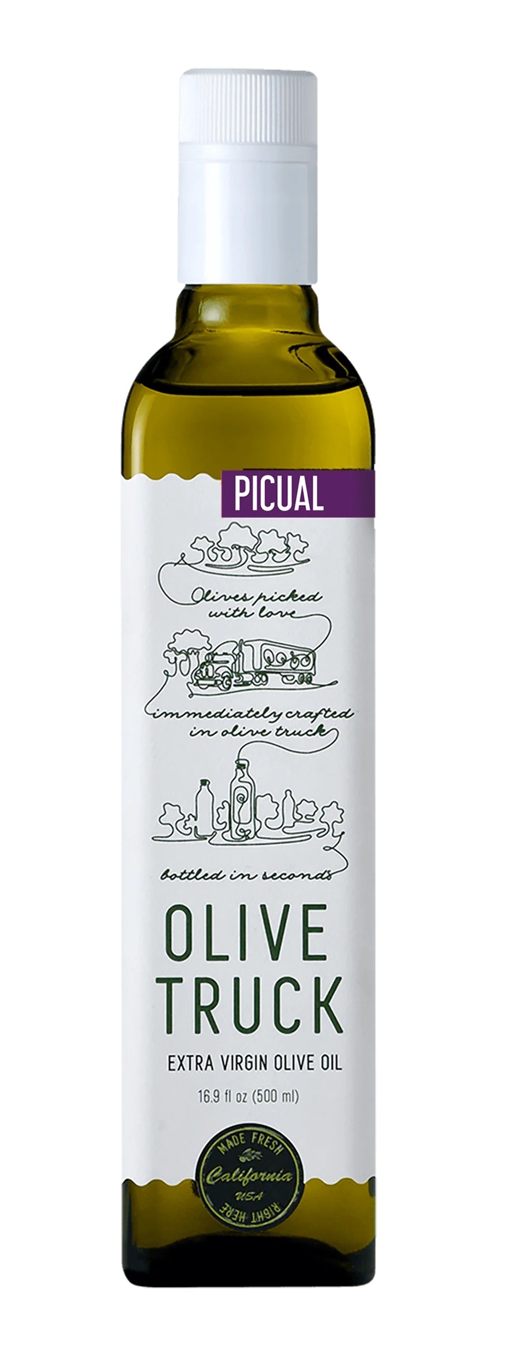 Olive Truck // Picual // 500 ml bottle