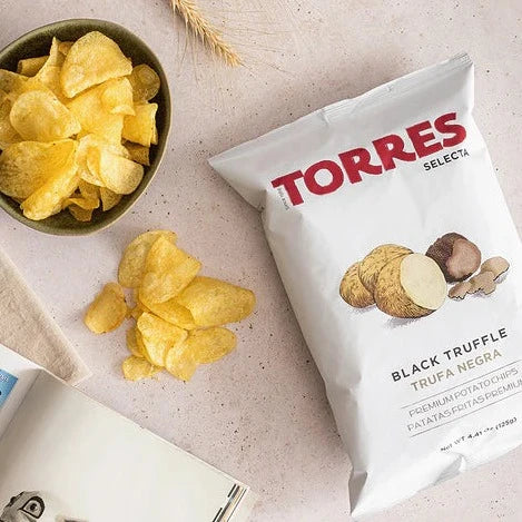 TORRES | Black Truffle Potato Chips | SMALL