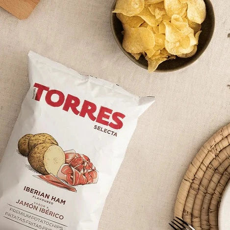 TORRES | Iberico Ham Flavored Potato Chips | SMALL