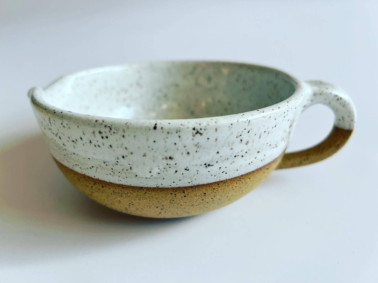 Salad Dressing Bowl: Light Blue