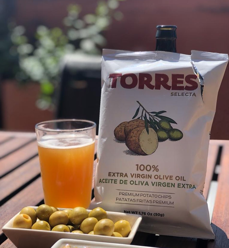 TORRES | Extra Virgin Olive Oil Potato Chips | LARGE