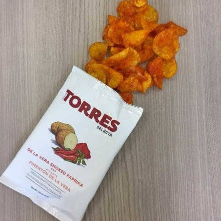 TORRES | Hot Smoked Paprika Potato Chips | SMALL