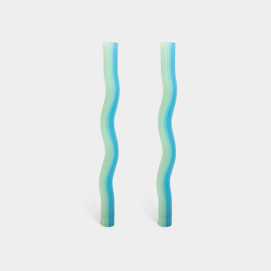 Wiggle Candle Sticks by Lex Pott - Mint (2 pack)