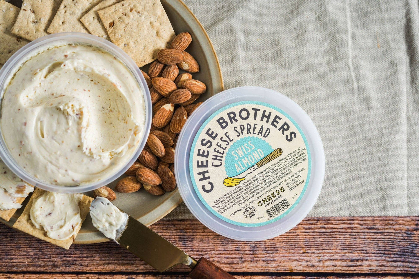 Swiss Almond Cheese Spread