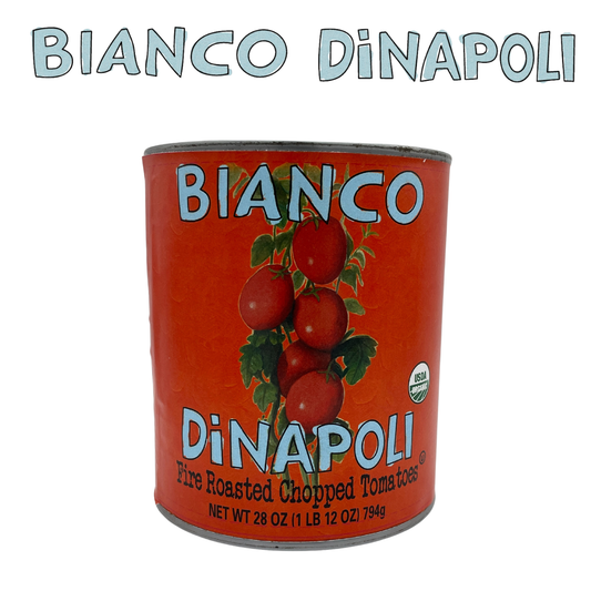 Bianco DiNapoli Organic Fire Roasted Chopped Tomatoes, 28 oz