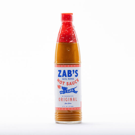 Zab's Original Hot Sauce: 6 fl. oz.